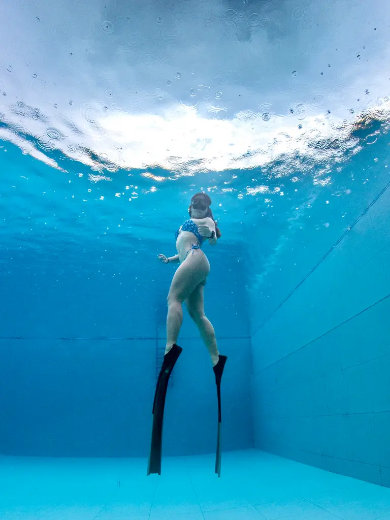 ตัวอย่างรูปถ่ายใต้น้ำสำหรับ Try Freediving Photo และ Wave 1 Premium รูปที่ 5